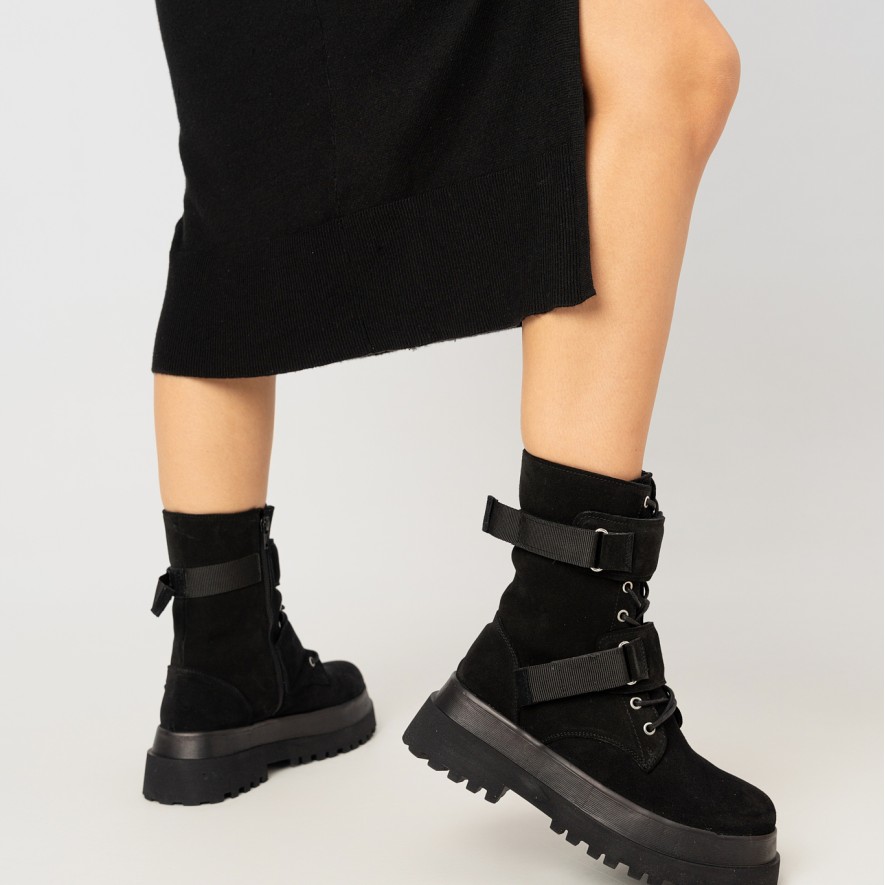        Bocanci - Raven - Velur Black